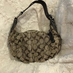 COACH small signature hobo bag